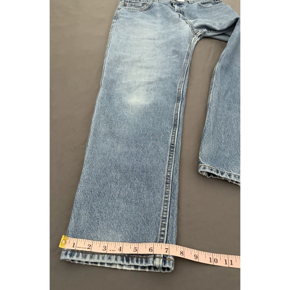Levi's 540 Jeans Mens 33x30 Blue Relaxed Fit Straight Levi Strauss Signature VGT - Picture 7 of 12